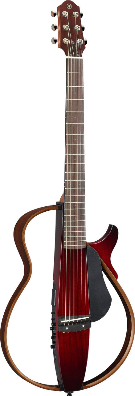Yamaha SLG200N Silent Guitar in Natural, back of body and neck