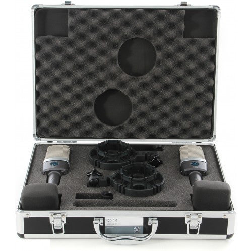 AKG C214ST Large-diaphragm Cardioid Condenser Microphone Matched Pair