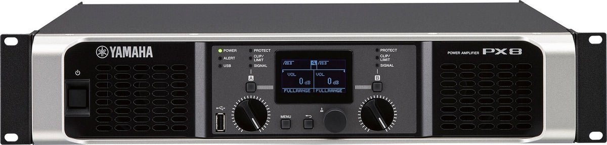 Yamaha PX8 Power Amplifier, view 2