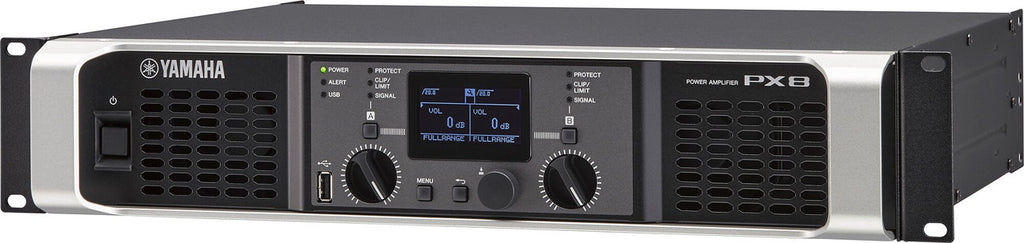 Yamaha PX8 Power Amplifier, view 4