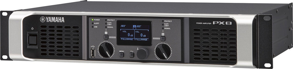 Yamaha PX8 Power Amplifier, view 4