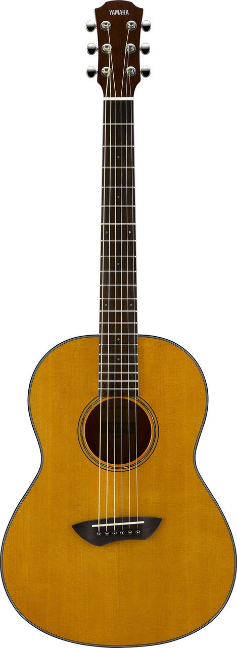 Yamaha CSF1M Parlour Acoustic-Electric Guitar - Tobacco Brown Sunburst, view 3
