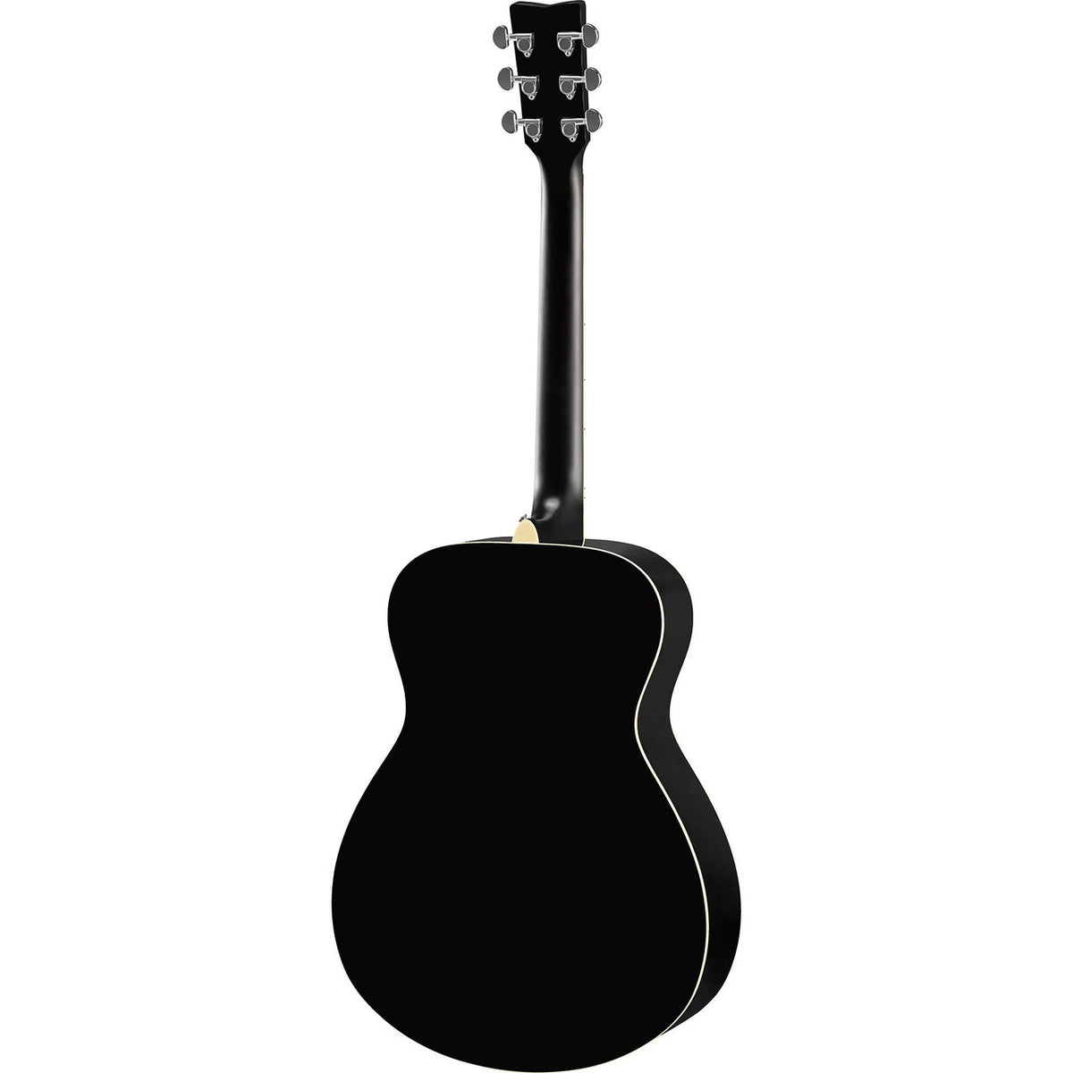 Yamaha FS820 Concert Acoustic Guitar - Black, view 5