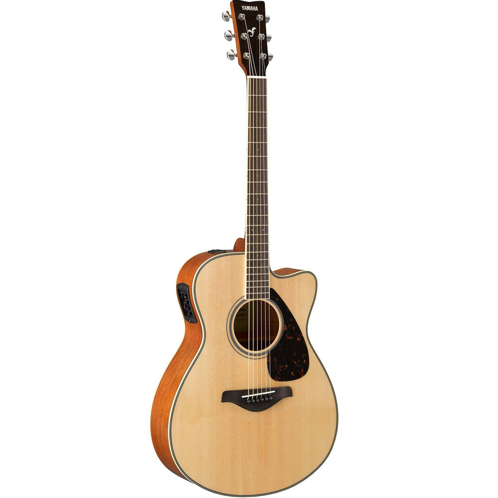 Yamaha FSX820C Concert Cutaway Acoustic-Electric Guitar - Natural