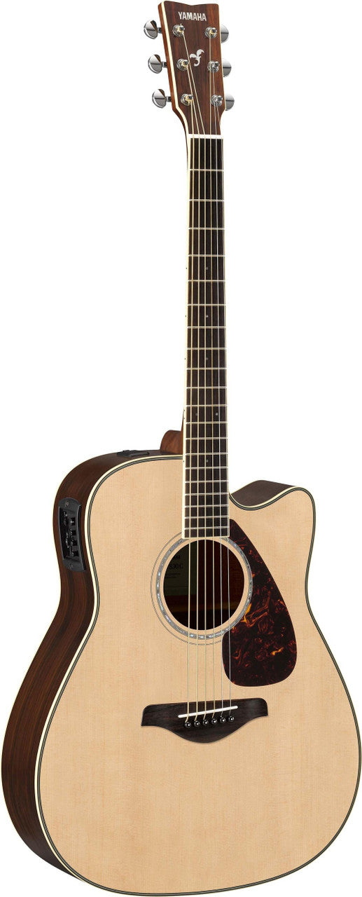 Yamaha FGX830C Dreadnought Cutaway Acoustic-Electric Guitar - Natural