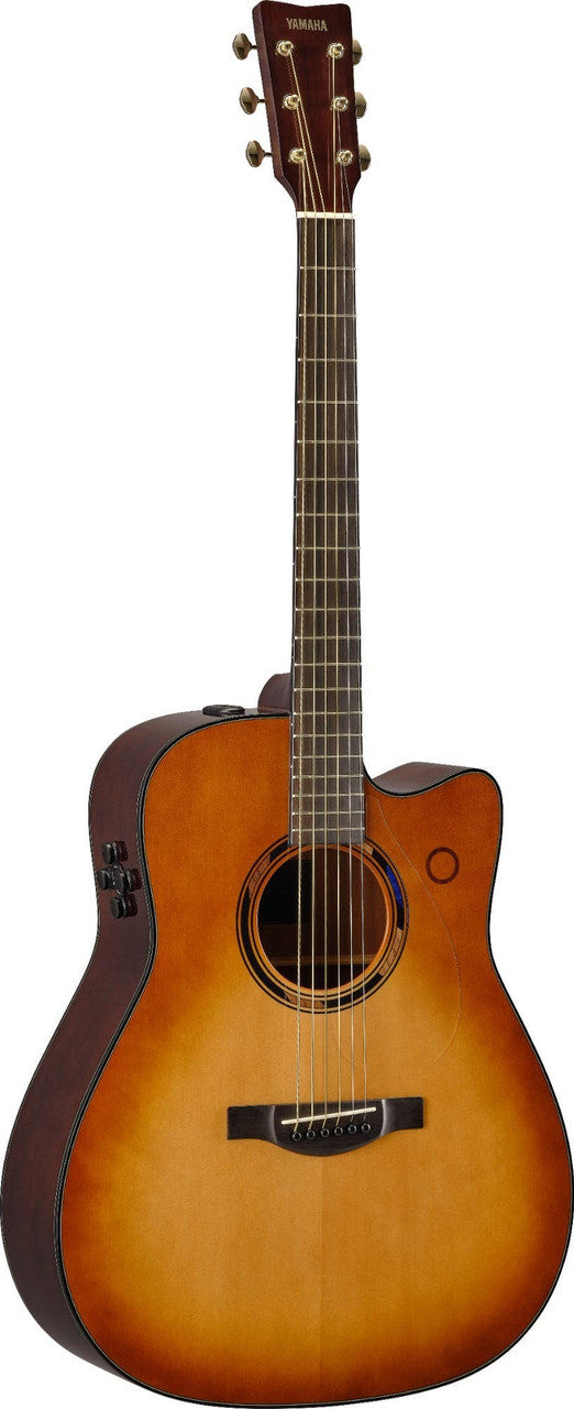 Yamaha TAG3 C TransAcoustic Dreadnought Cutaway Guitar - Sand Burst Gloss