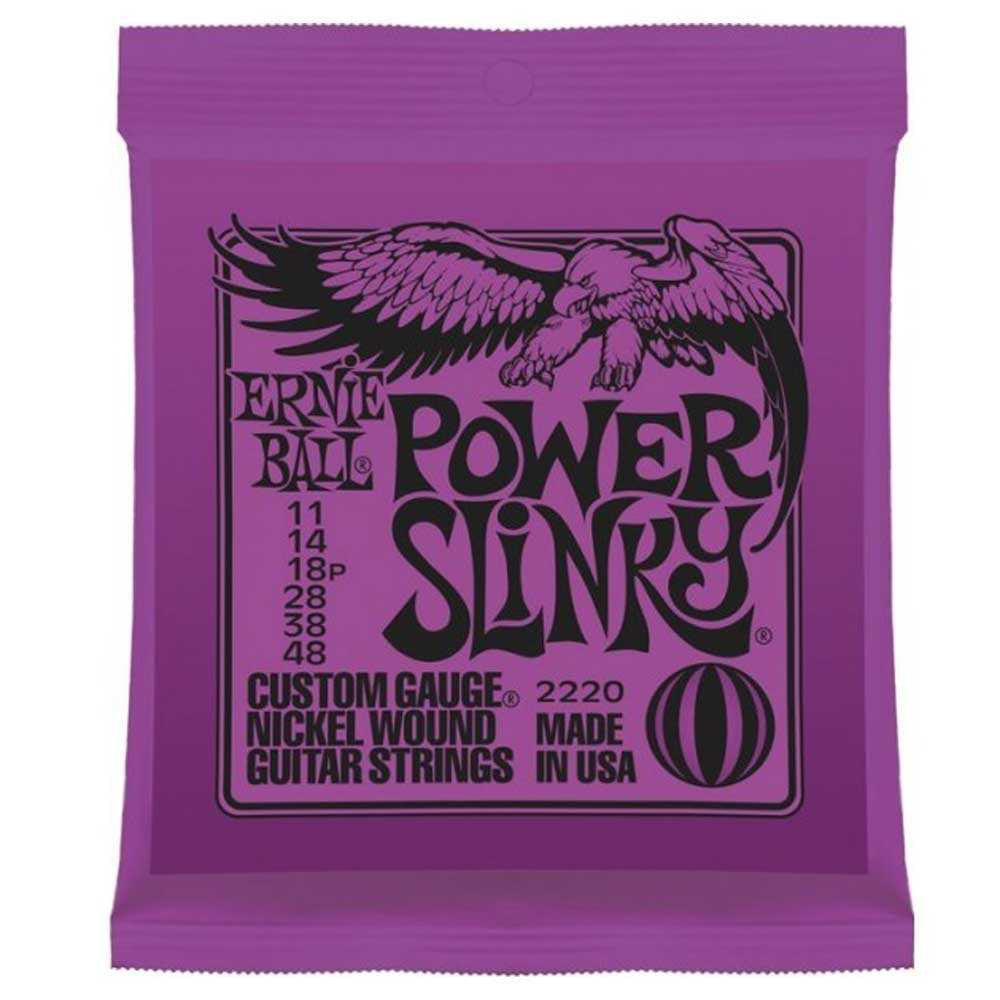 Ernie, Ball, 11-48, Power, Slinky, Electric, Guitar, Strings