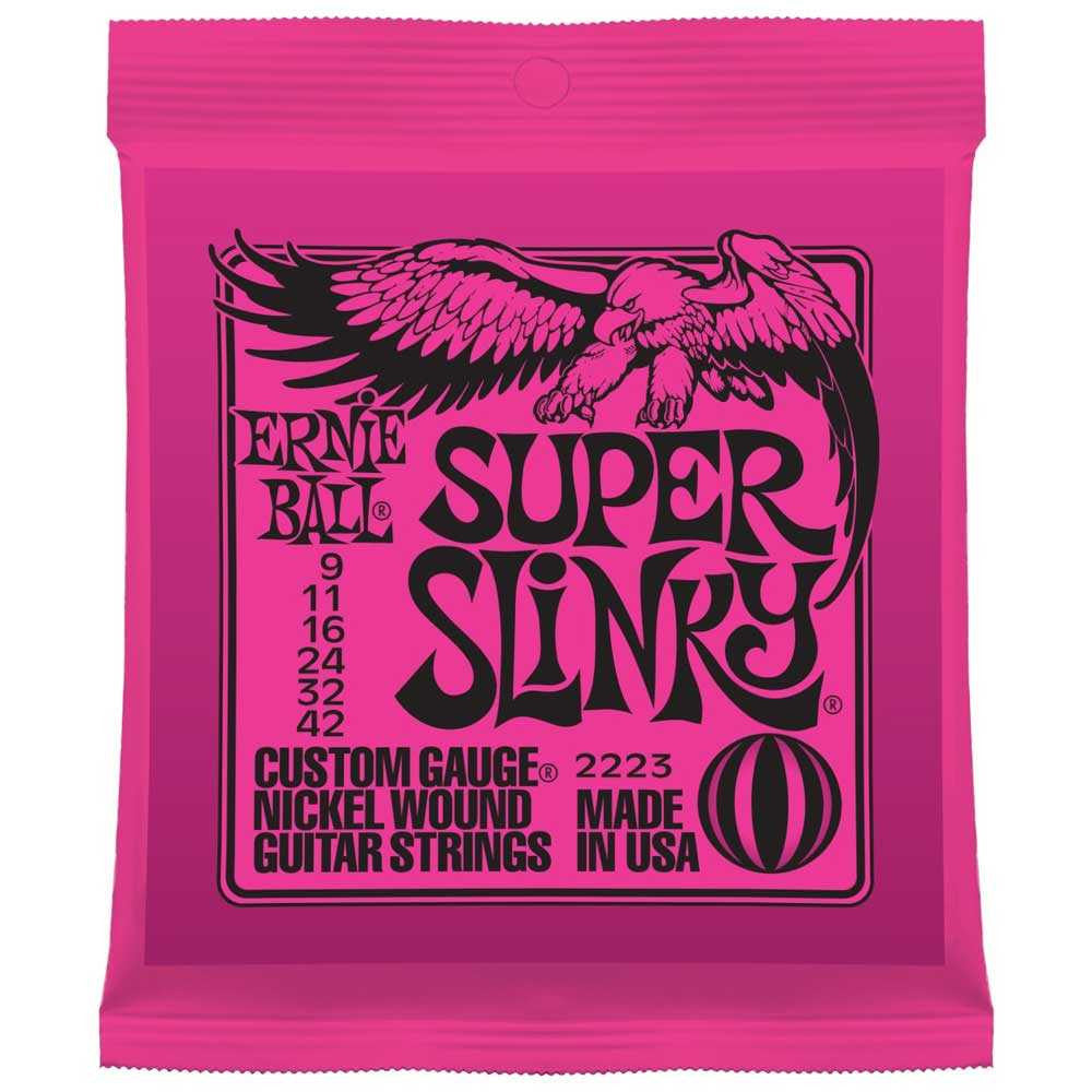 Ernie Ball 09-42 Super Slinky Electric Guitar Strings
