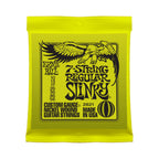 Ernie, Ball, 10-56, Regulay, Slinky, 7-String, Nickel, Wound, Guitar, Strings