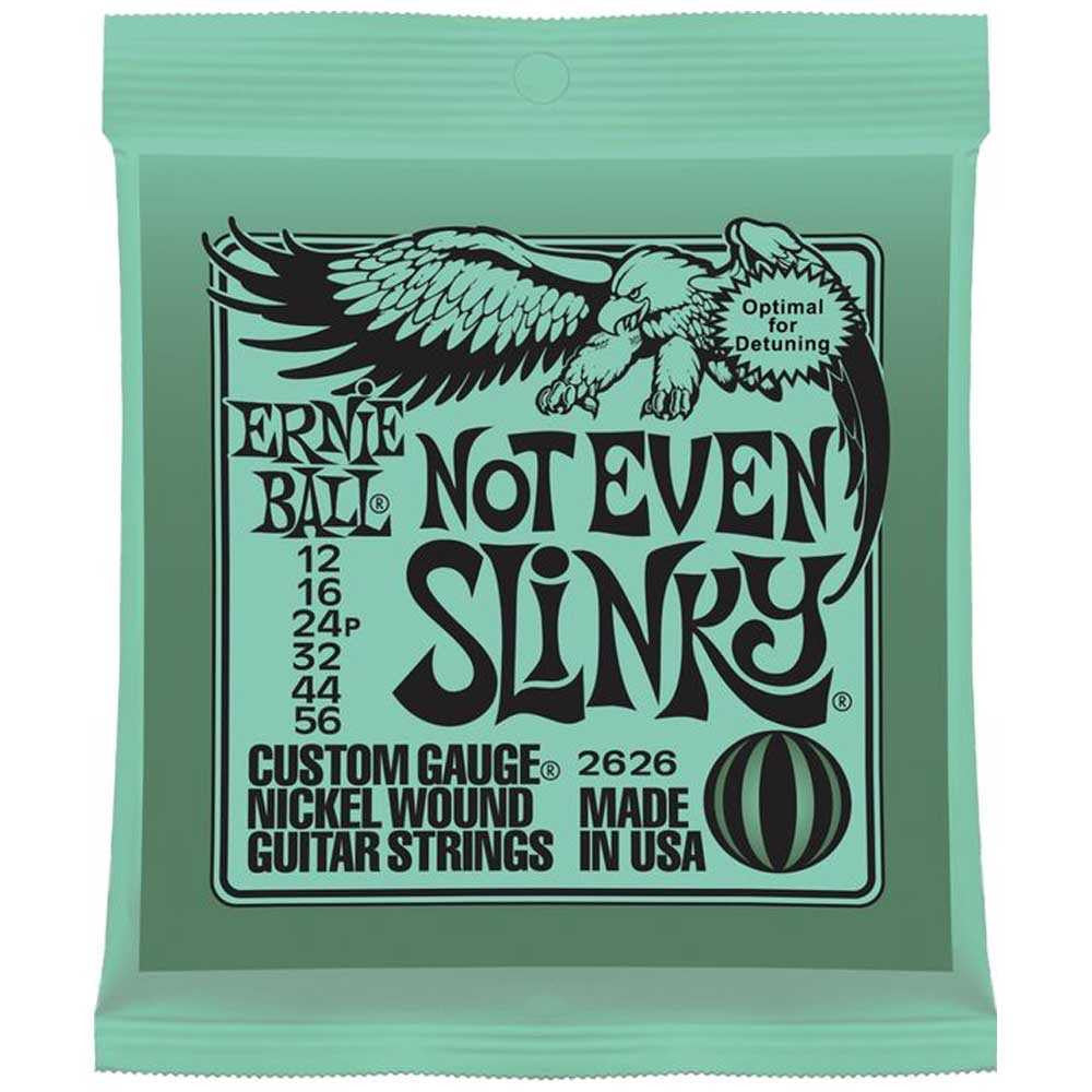 Ernie, Ball, 12-56, Not, Even, Slinky, Electric, Guitar, Strings
