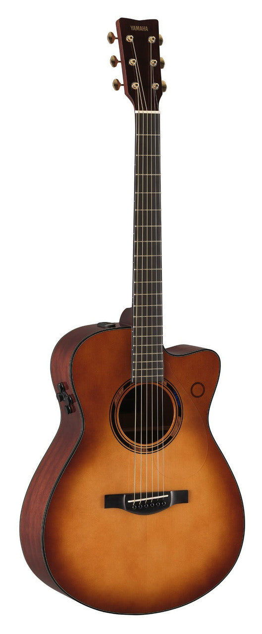 Yamaha TAS3 C TransAcoustic Concert Cutaway Guitar - Sand Burst Gloss