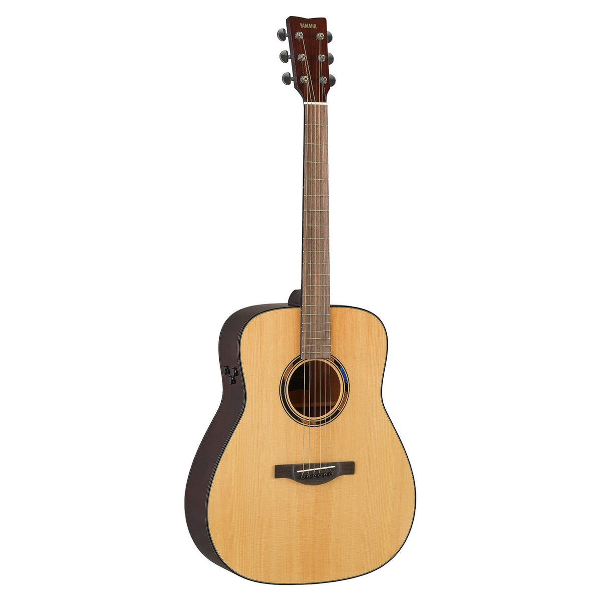 Yamaha TAG1 C Gen2 TransAcoustic Dreadnought Cutaway Guitar - Natural Gloss, view 3