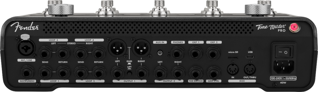 Fender Tone Master Pro Multi-effects Guitar Workstation 