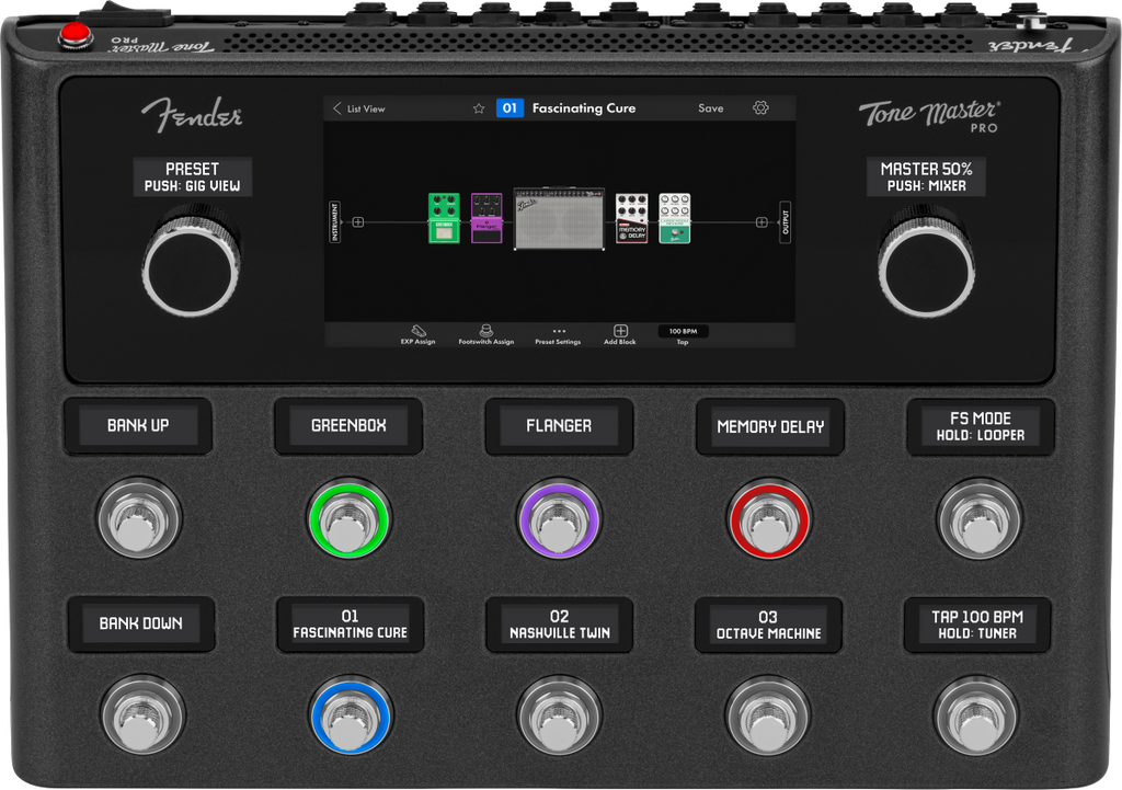 Fender Tone Master Pro Multi-effects Guitar Workstation