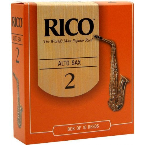 Rico Alto Sax Reeds, box of 10