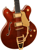 Gretsch Broadkaster® LX Figured Center Block with String-Thru Bigsby® and Gold Hardware
