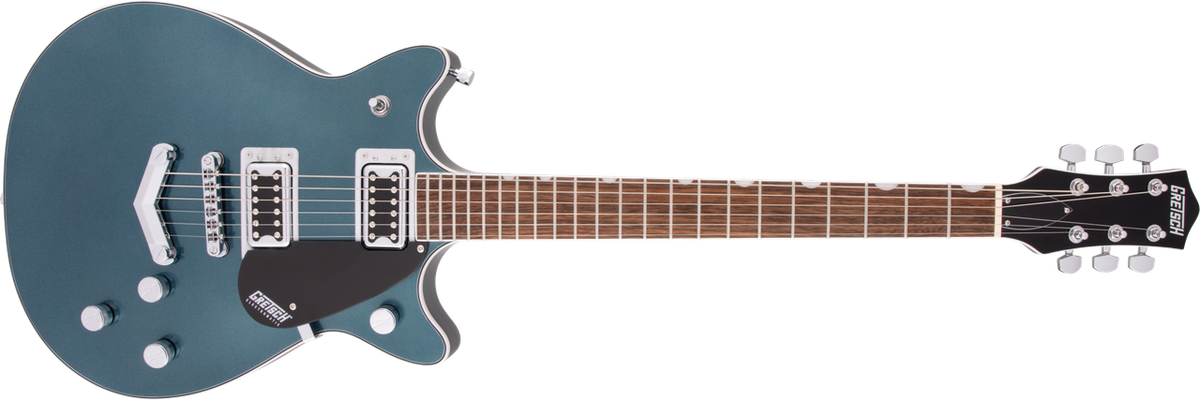  Gretsch G5222 ELECTROMATIC DOUBLE JET BT WITH V-STOPTAIL Jade Grey Metallic