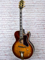  Ibanez Howard Roberts Model 2453 Archtop Sunburst Flamed Maple