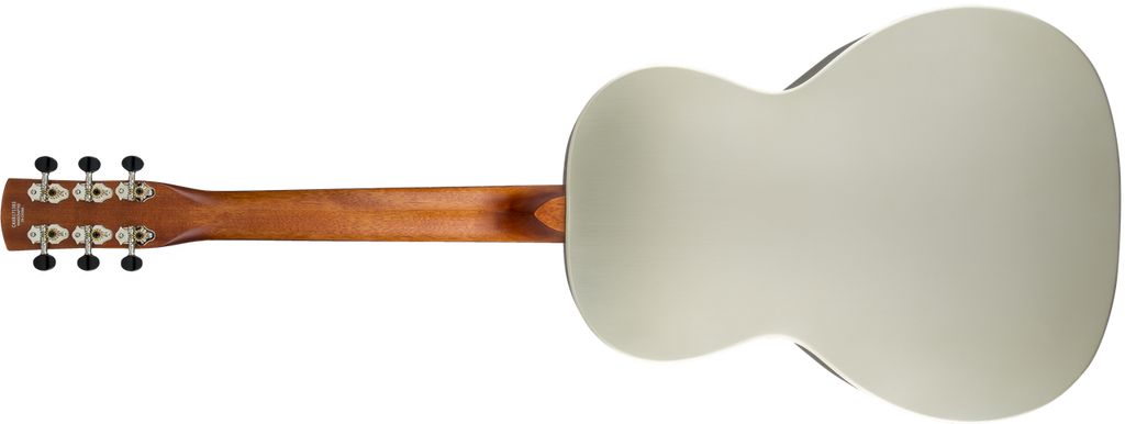 Gretsch G9201 Honey Dipper Round-Neck, Brass Body Biscuit Cone Resonator Guitar, Shed Roof Finish