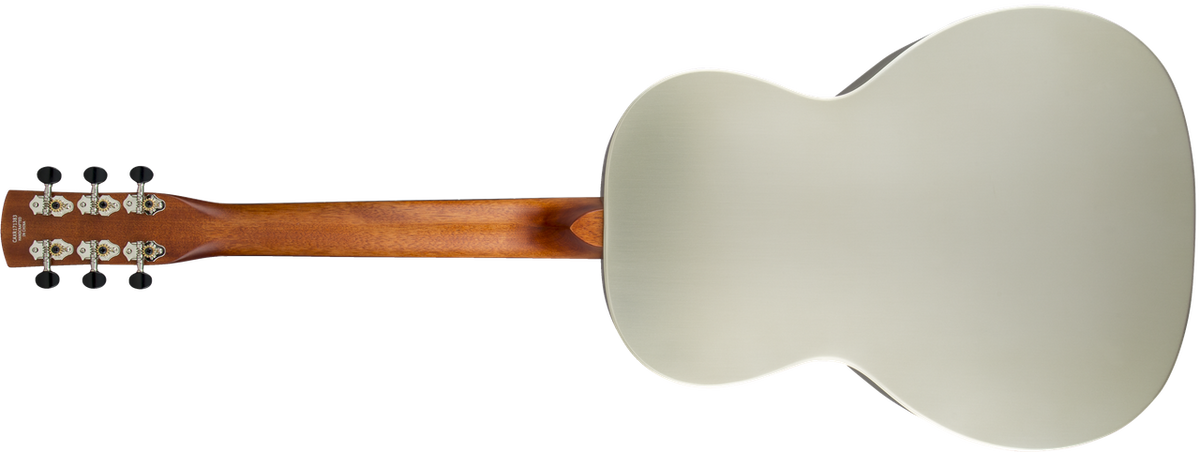 Gretsch G9201 Honey Dipper Round-Neck, Brass Body Biscuit Cone Resonator Guitar, Shed Roof Finish