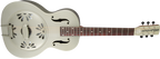 Gretsch G9201 Honey Dipper Round-Neck, Brass Body Biscuit Cone Resonator Guitar, Shed Roof Finish