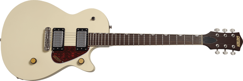 Gretsch Streamliner Jet Club Single-Cut with Wraparound, Laurel Fingerboard, Vintage White