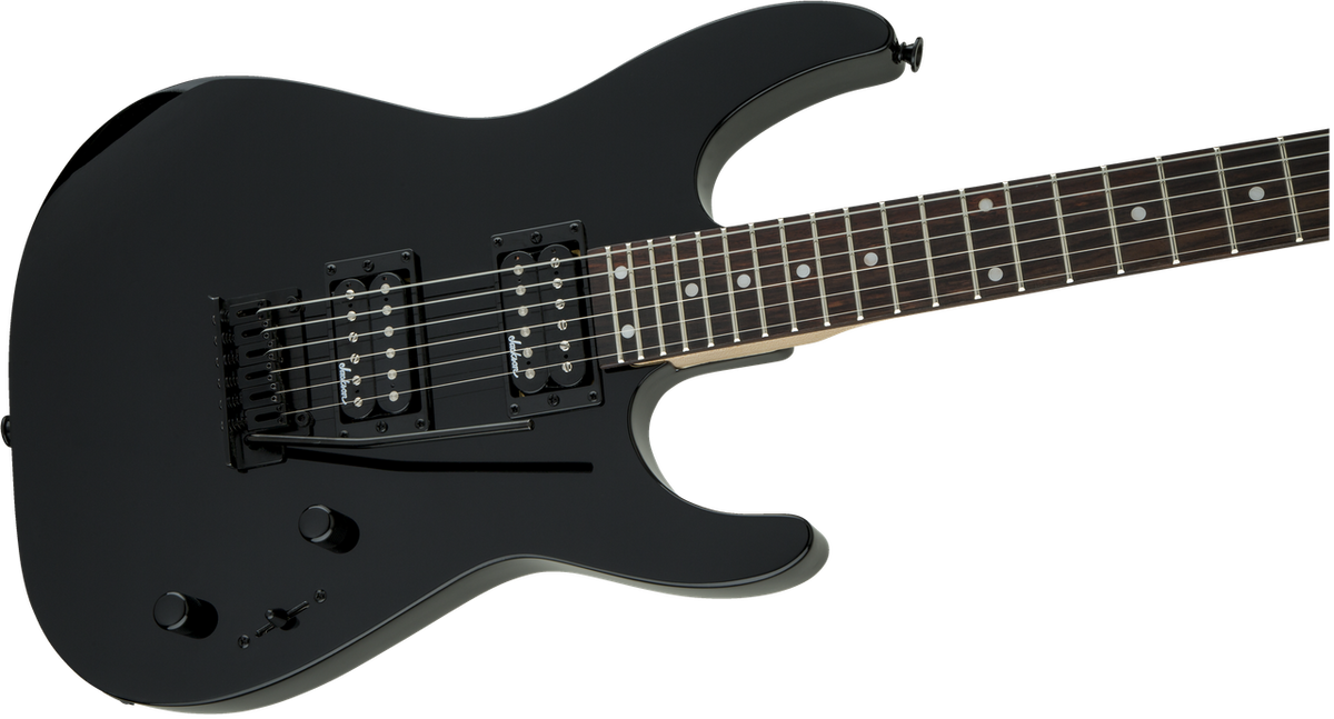Jackson JS Series Dinky JS12, Amaranth Fingerboard, Gloss Black