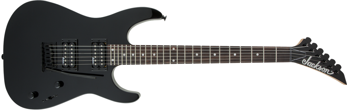 Jackson JS Series Dinky JS12, Amaranth Fingerboard, Gloss Black