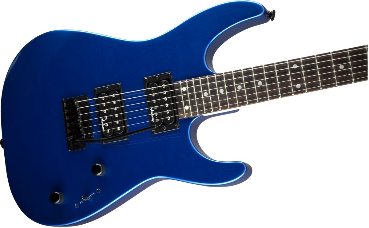 Jackson JS Series Dinky JS12, Amaranth Fingerboard, Metallic Blue