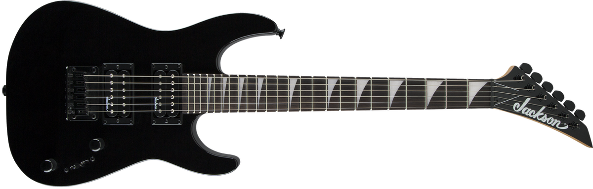 Jackson JS Series Dinky Minion JS1X, Amaranth Fingerboard, Gloss Black