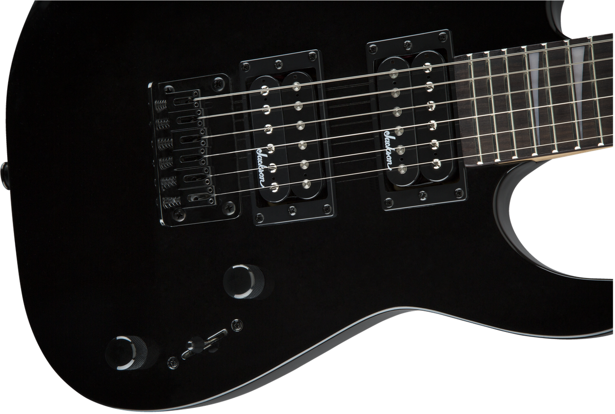 Jackson JS Series Dinky Minion JS1X, Amaranth Fingerboard, Gloss Black
