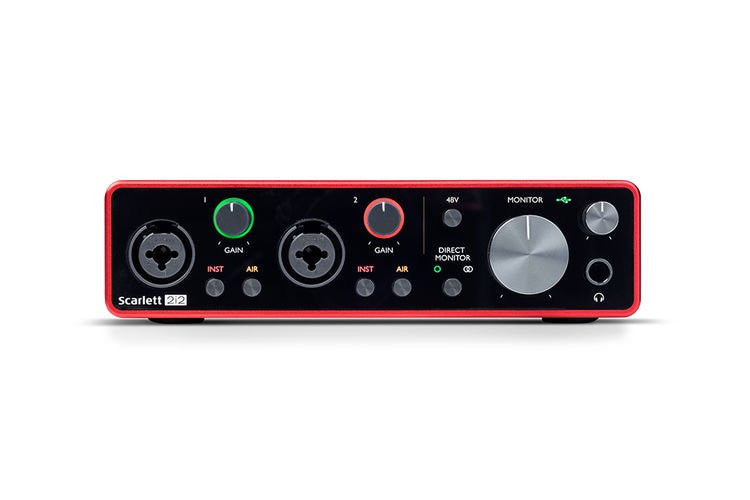 Focusrite Scarlett 2i2 4th Gen USB Audio Interface