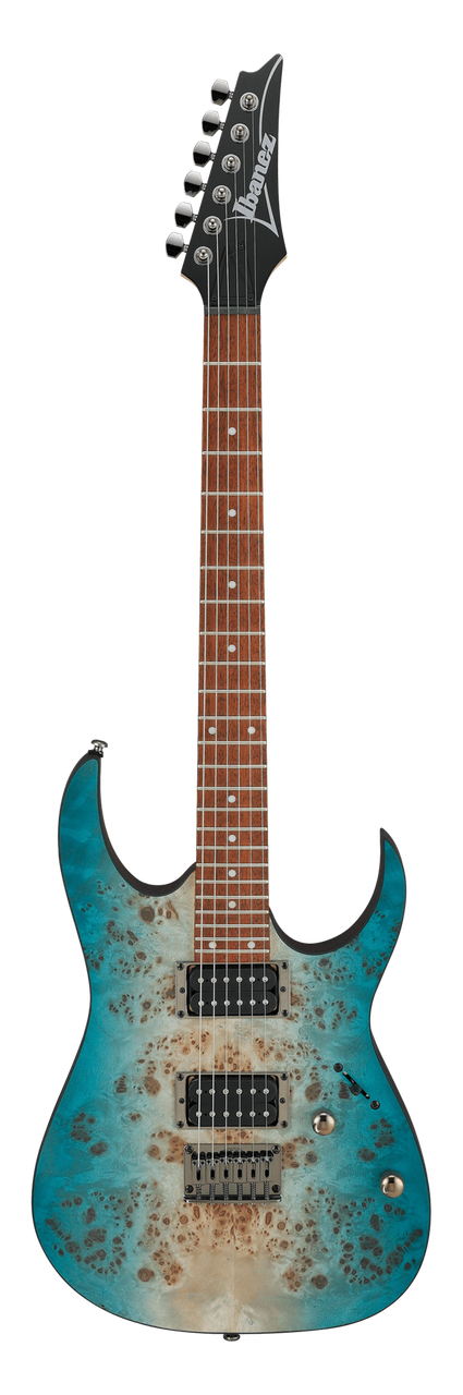 IBANEZ RG421PB CHF ELECTRIC GUITAR - CARIBBEAN SHORELINE FLAT
