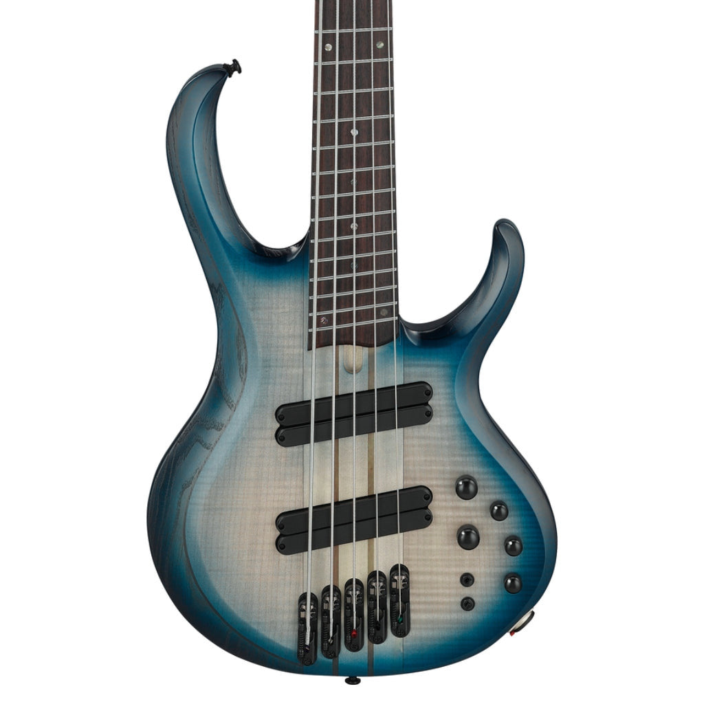 Ibanez BTB705LMCTL 5 String Electric Bass Guitar Cosmic Blue Starburst Low Gloss