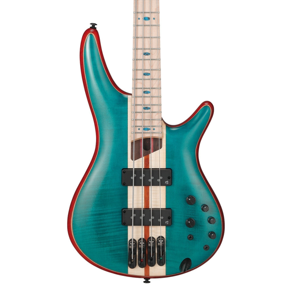 Ibanez SR1420BCGL 4 String Electric Bass Guitar Caribbean Green Low Gloss