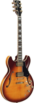 Yamaha SA2200 in Violin Sunburst, back of body and neck