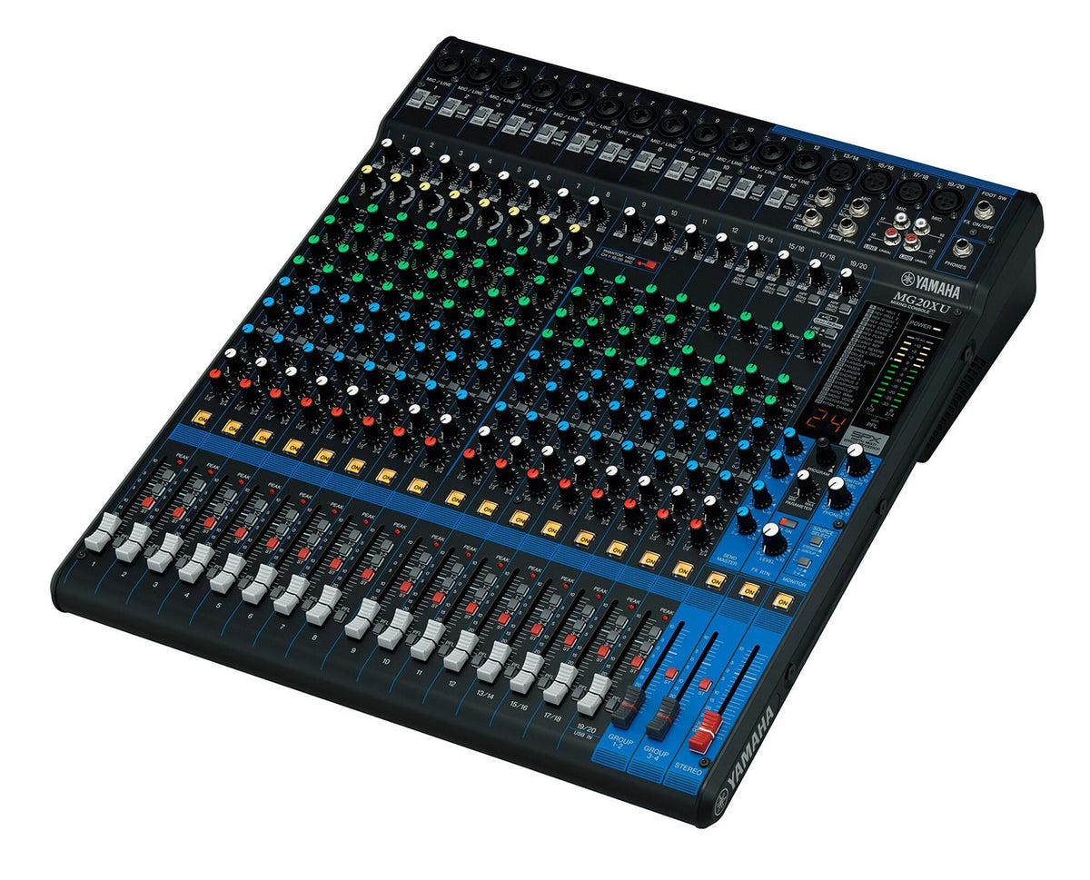 Yamaha MG20XU 20-Channel Analogue Mixer with Effects and USB, view 4