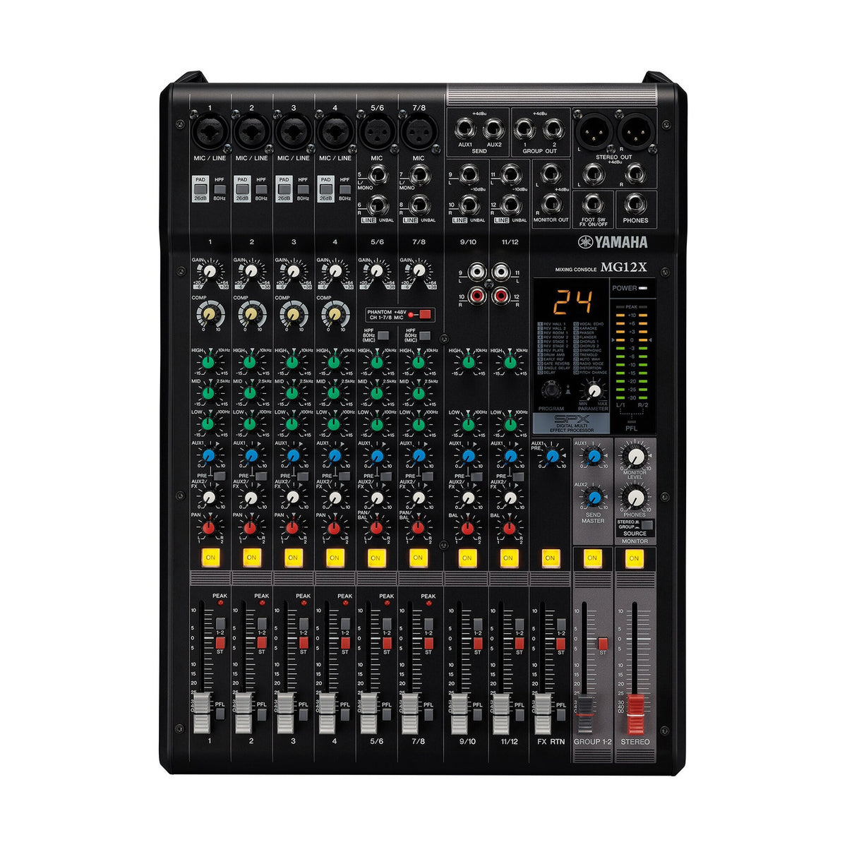 Yamaha MG12 12-Channel Analogue Mixer