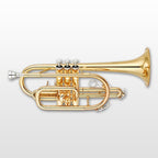 Yamaha YCR-2310SIII Student Cornet - Silver, view 2