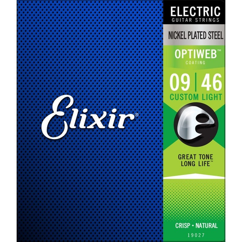 Elixir Optiweb 09-46 Custom Light Electric Guitar Strings