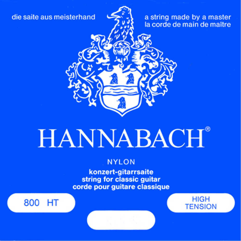 Hannabach Special Silver Plated 800HT High Tension Nylon Classical Guitar Strings