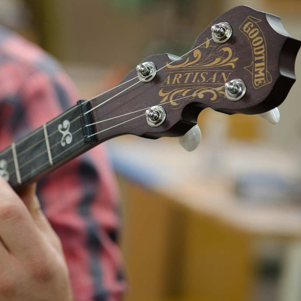 Deering Artisan Goodtime 5-String Open Back Banjo AG