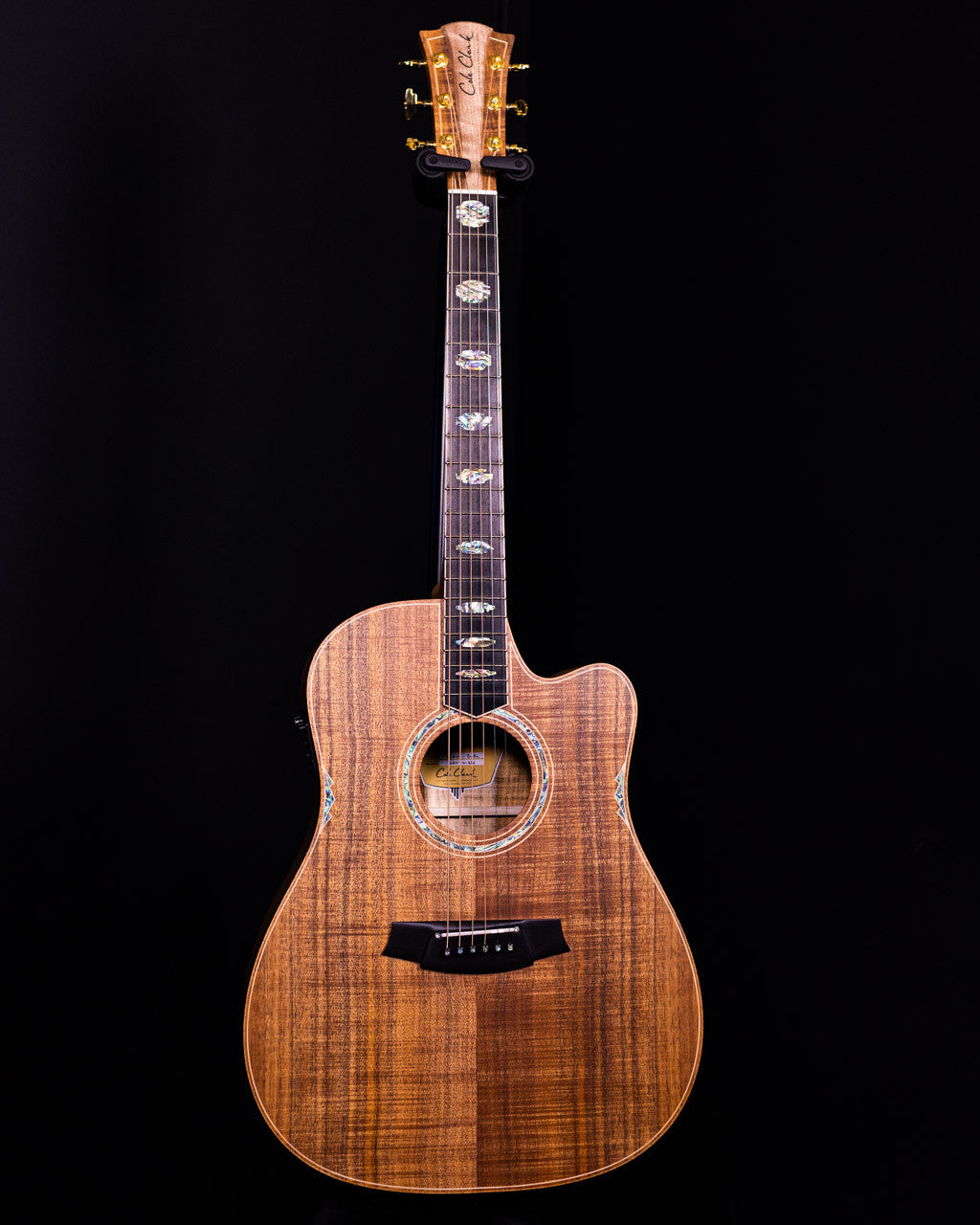 Cole Clark FL3 All Blackwood, Pickup Cutaway #1361