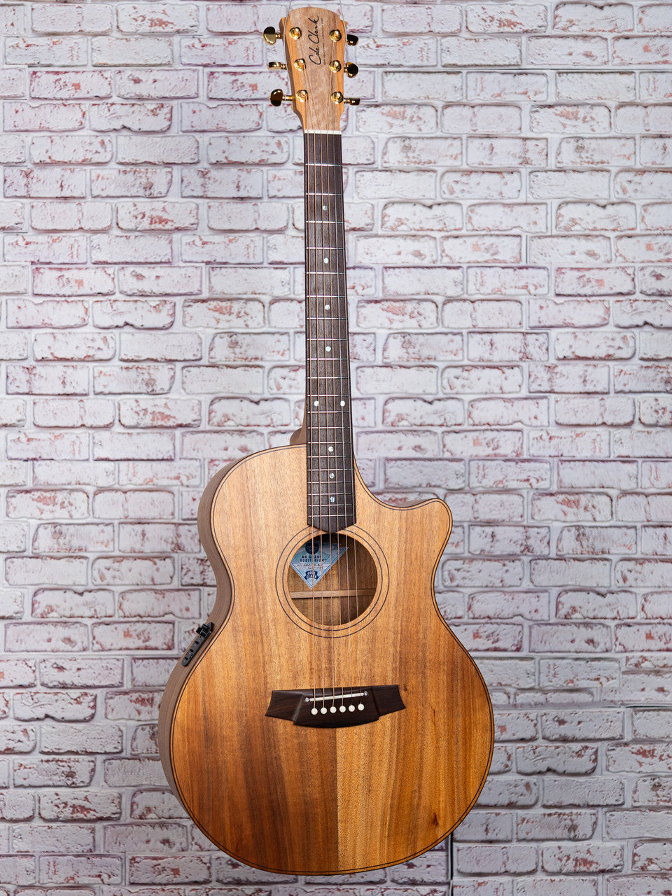 Cole Clark Angel 2 All Blackwood - Rosewood Fretboard and Bridge - AN2ECBLBLR #1