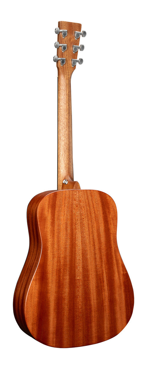 Martin D Jr E Dreadnought Junior Acoustic-Electric Guitar - back view