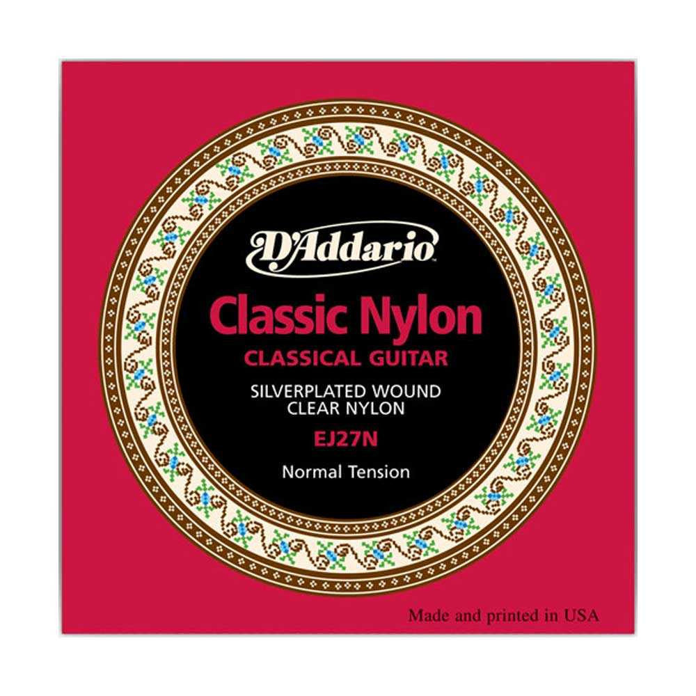 D'Addario EJ27N 28-43 Student Nylon Classical Guitar Strings