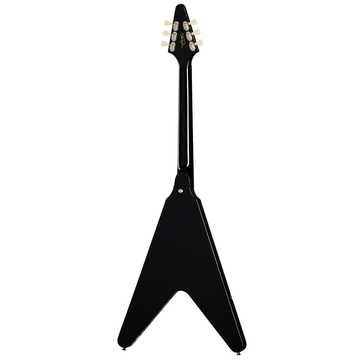 Epiphone Jimi Hendrix Love Drops Flying V Ebony 