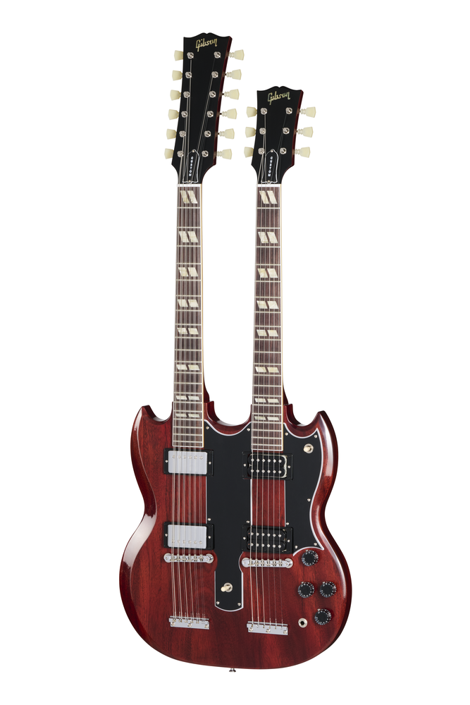 GIBSON JIMMY PAGE EDS1275 DOUBLENECK VOS 69 CHERRY
