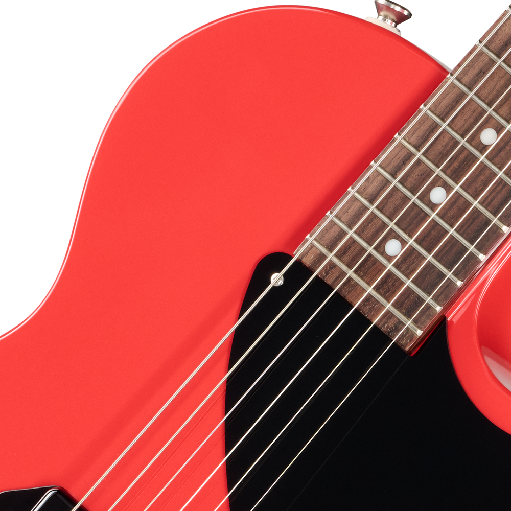 Rosewood fingerboard and neck joint detail
