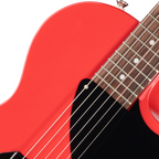 Rosewood fingerboard and neck joint detail